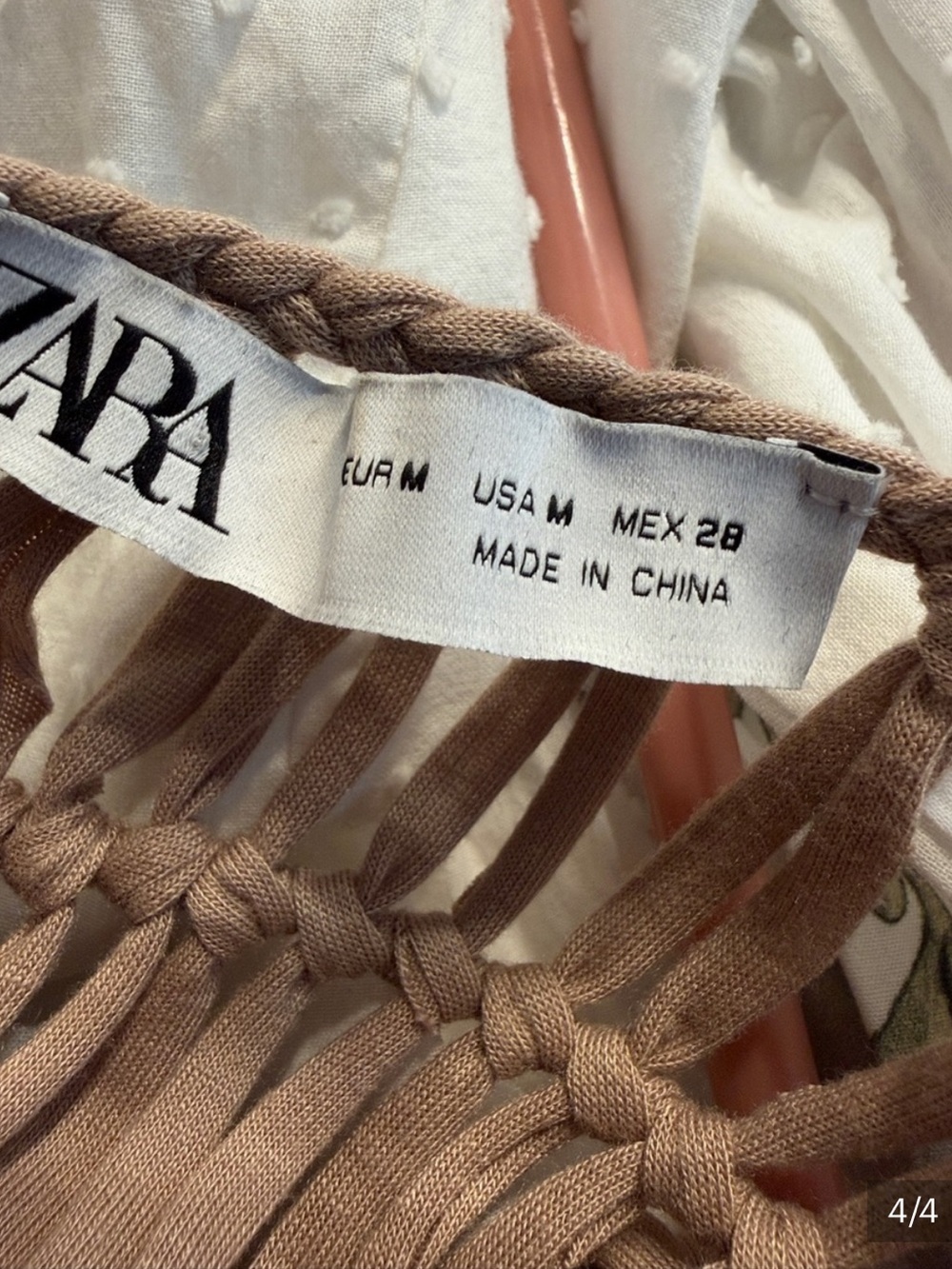 Zara Macrame Tunic/Dress - Picture 4 of 4
